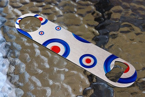 Mod target roundal - target, brushed
