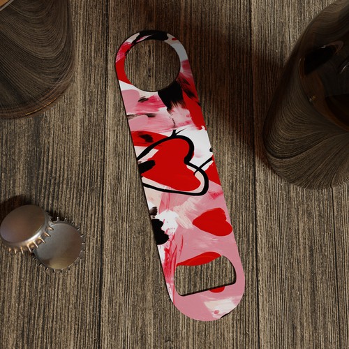 Love heart bottle opener - heart,