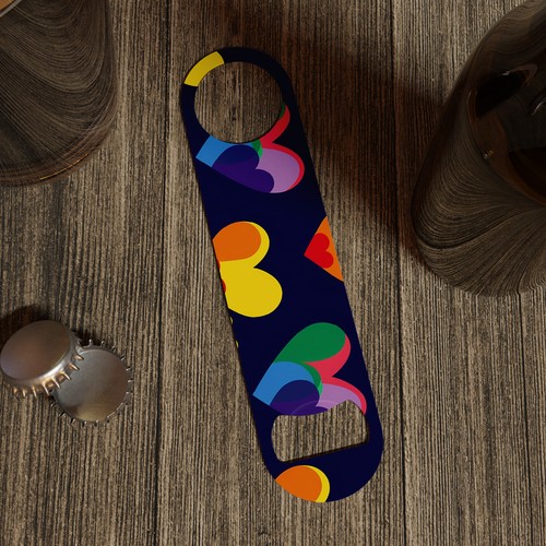 Love heart bottle - bottle, opener