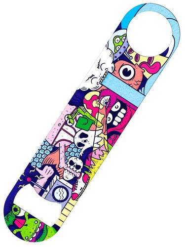 Bottle opener technicolour - bottle,