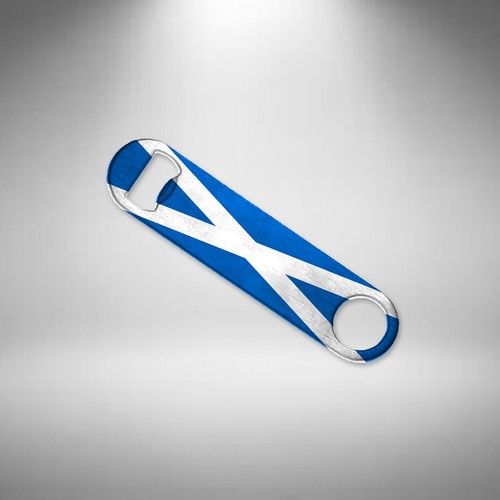 Scotland flag stainless - scotland, steel