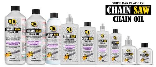 Chainsaw chain oil - chain, oil–