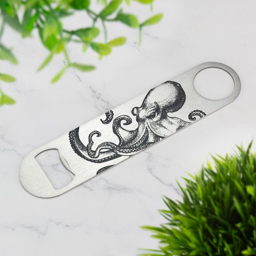 Octopus bar blade ocean - ocean, themed