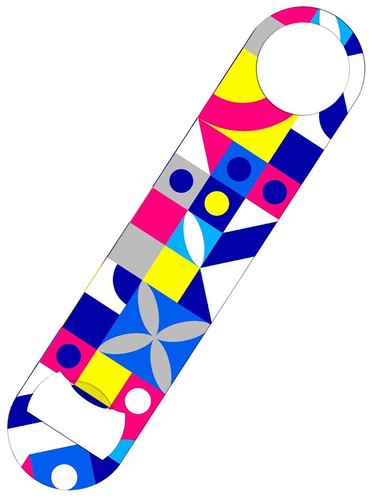 Art burst bar blade - burst, bottle