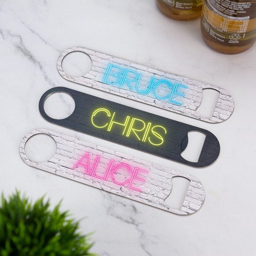Personalised bar blade neon - bar,