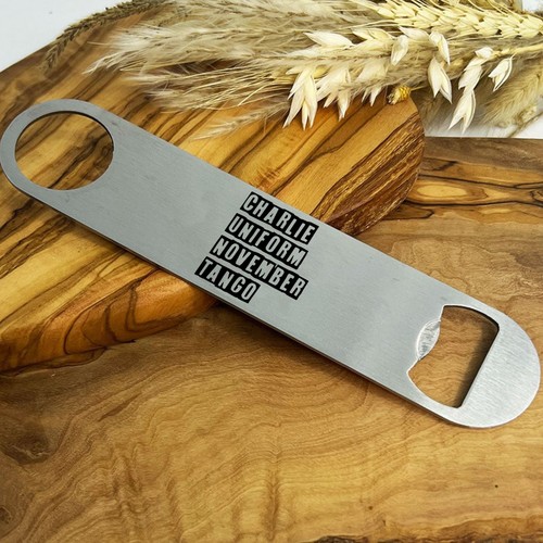 Steel bar blade - blade, beer