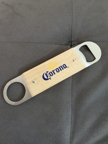 Corona wooden bar blade bottle - bar,